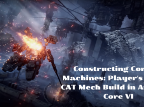 Constructing Combat Machines: Player's Unique CAT Mech Build in Armored Core 6